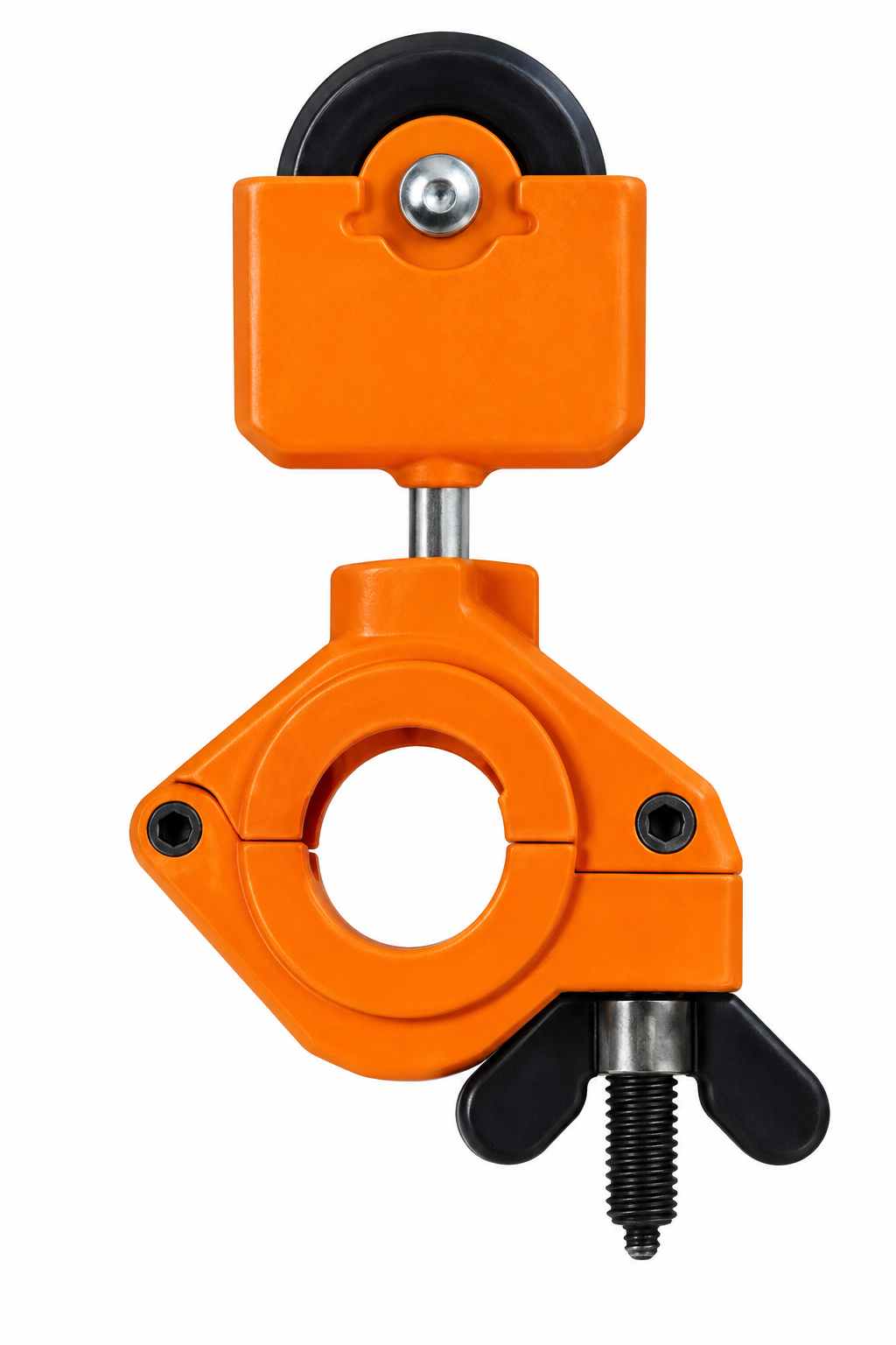 Cable clamping Dia 38mm without bush type, Small trolley 06–08mm